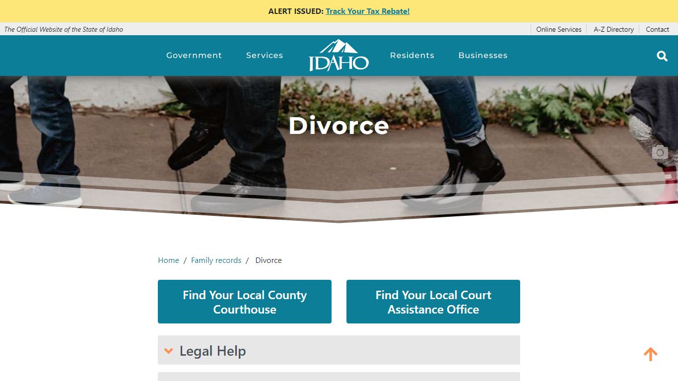 Divorce | The Official Website of the State of Idaho